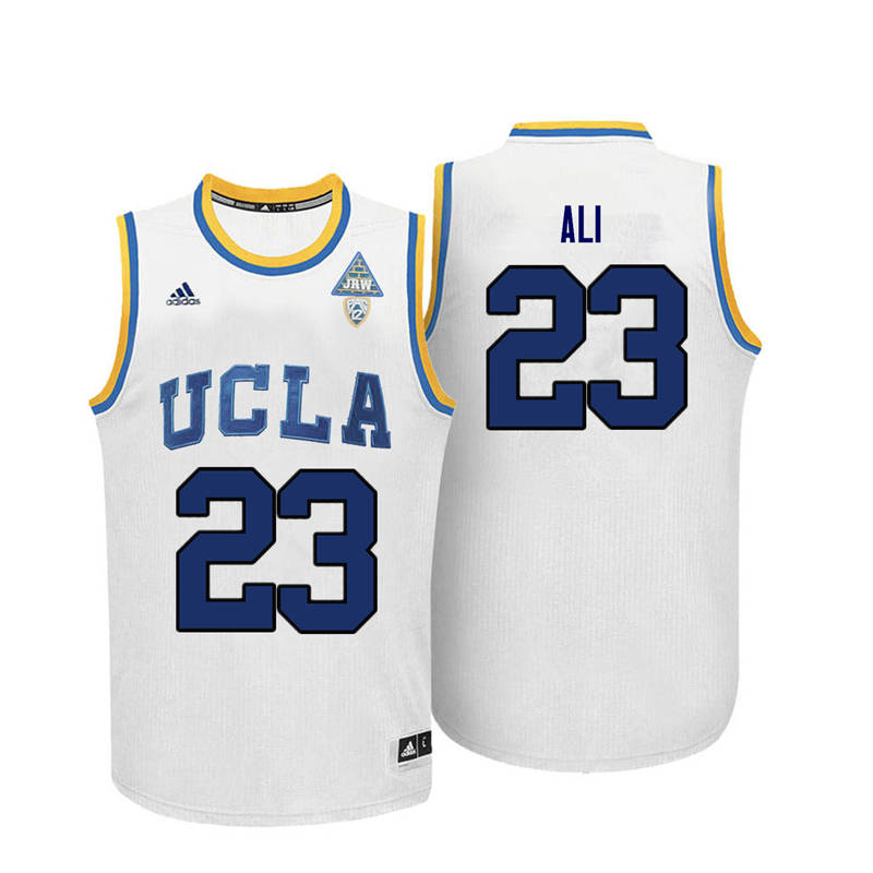 Men UCLA Bruins #23 Prince Ali College Basketball Jerseys-White